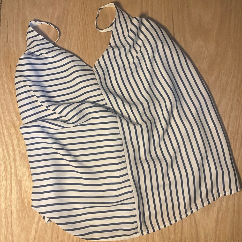 Artisan NY | Blue & White Striped Top